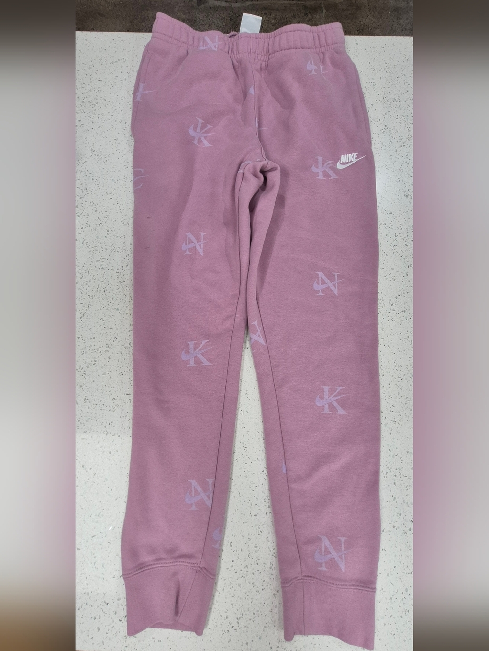 Nike Pink Logo Sweatpants